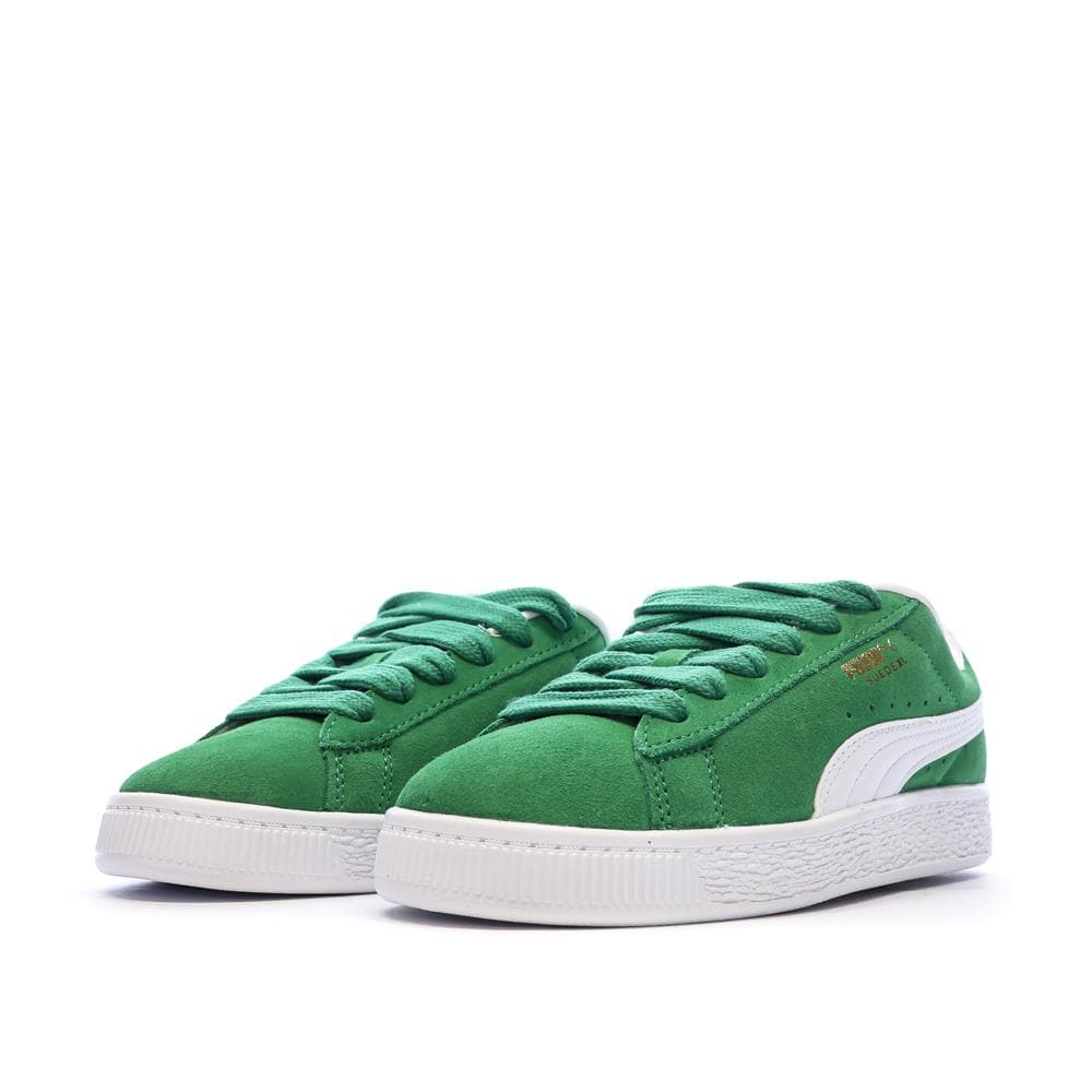 Baskets Vertes Garçon Puma Suede Xl 6