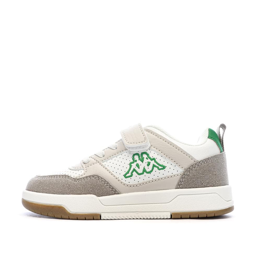 Baskets Blanches/Grises/Vertes Garçon Kappa Manis 1