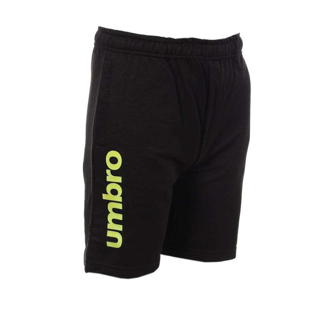 Short Noir/Vert Garçon Umbro Leis 2