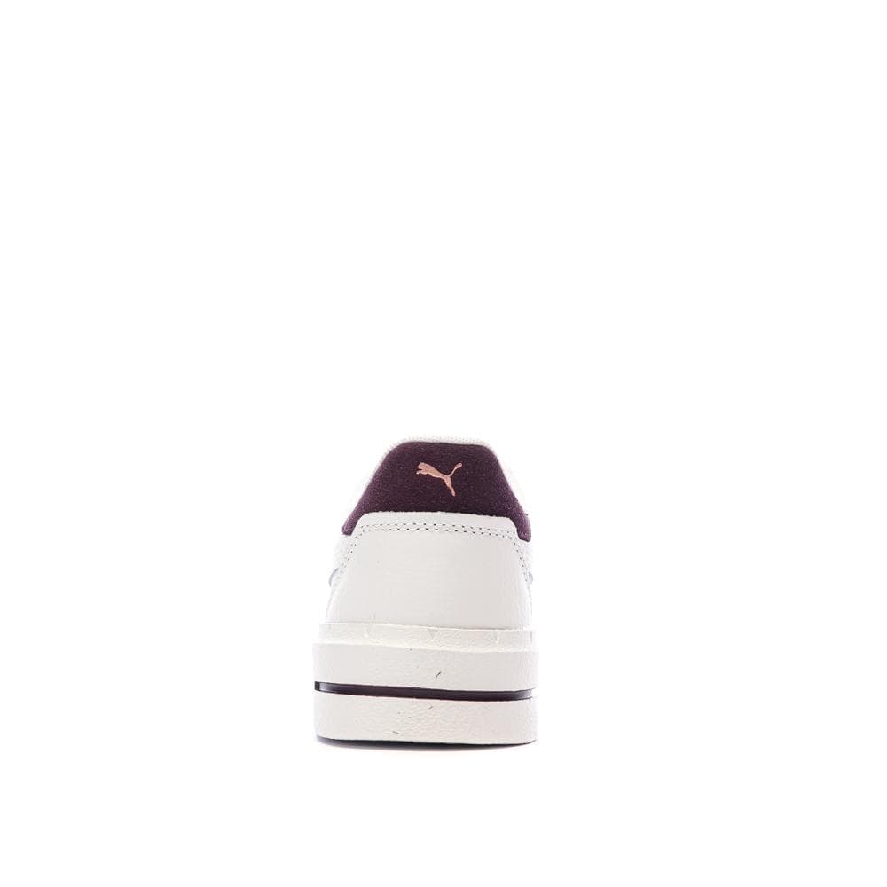 Baskets Blanches Fille/Femme Puma Cali Court Match 3