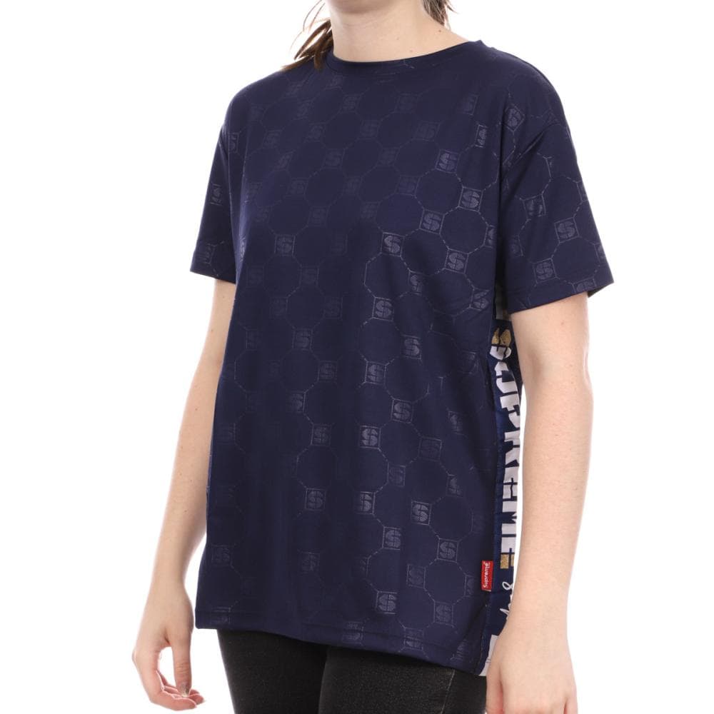 T-Shirt marine femme Supreme Grip Bidelia 1
