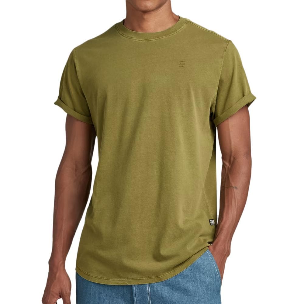 T-shirt Kaki G-Star Raw Homme Lash D16396 1