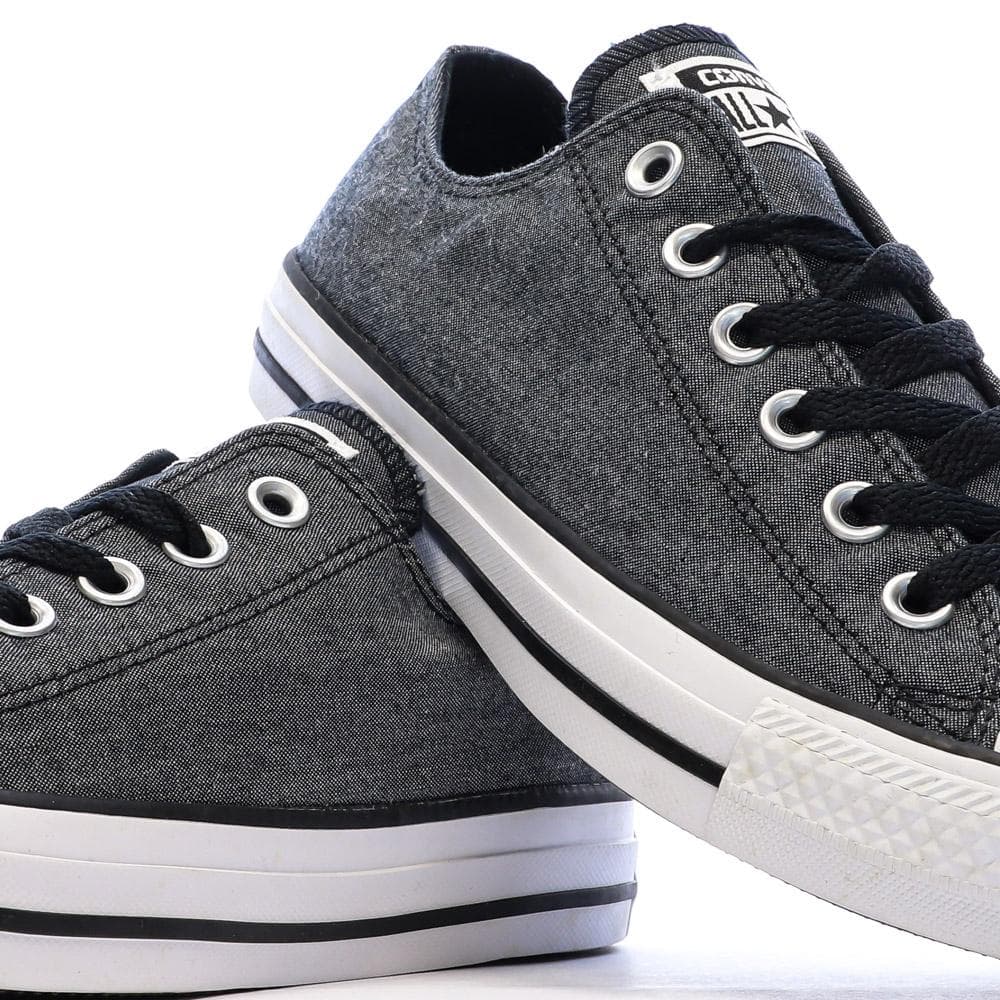 Baskets All Star Gris Jeans Mixte Converse Ctas Ox 7