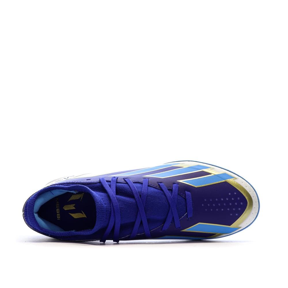 Chaussures de Foot Bleues Homme Adidas X Crazyfast League TF Messi 4