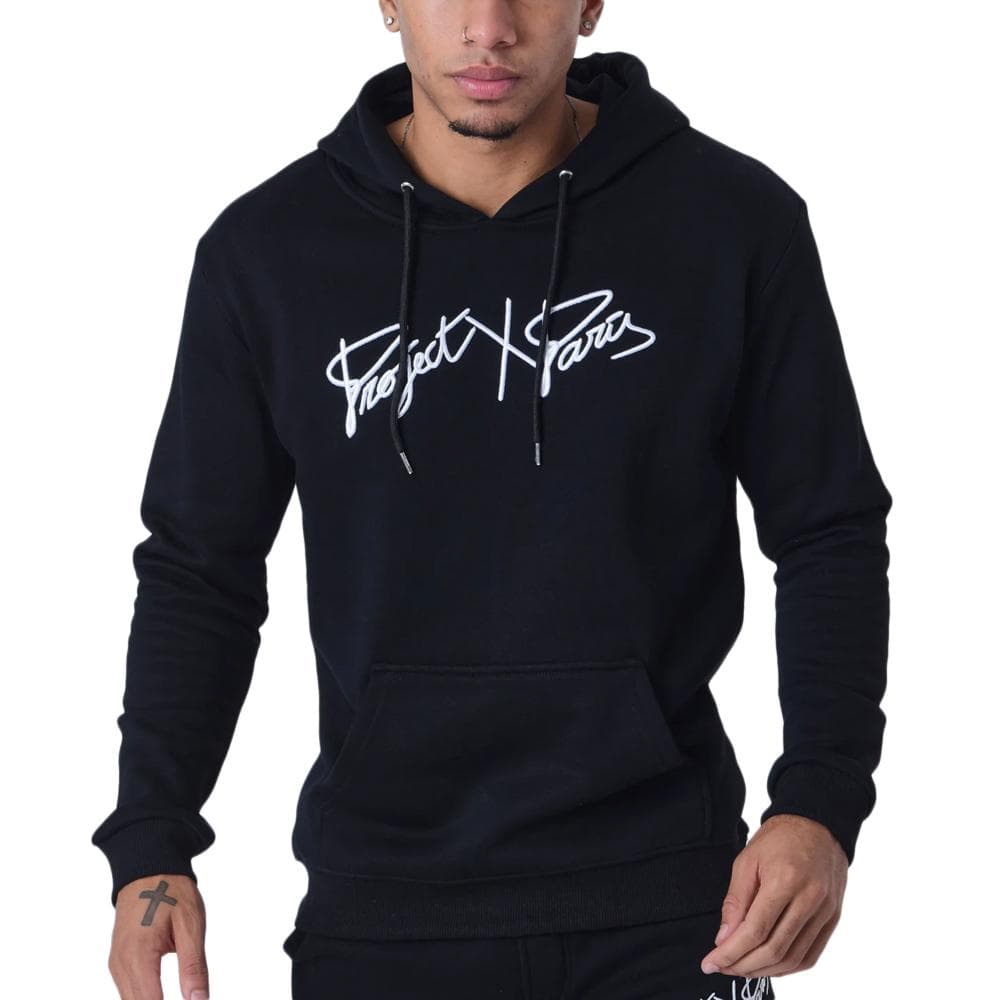 Sweat Noir Homme Project X Paris Basic Full 1