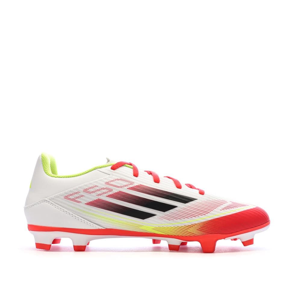 Chaussures de Foot Blanc/Rouge Homme Adidas F50 Club FG/MG 2