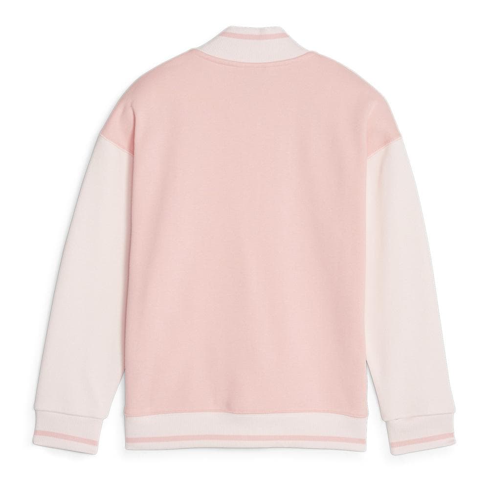 Veste Rose Fille Puma Sweater 2