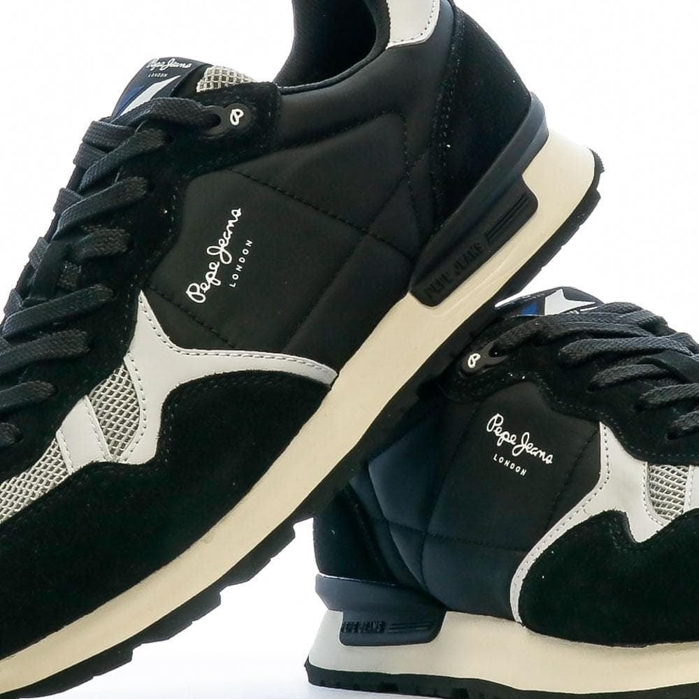 Baskets Noires Homme Pepe jeans Britt 7