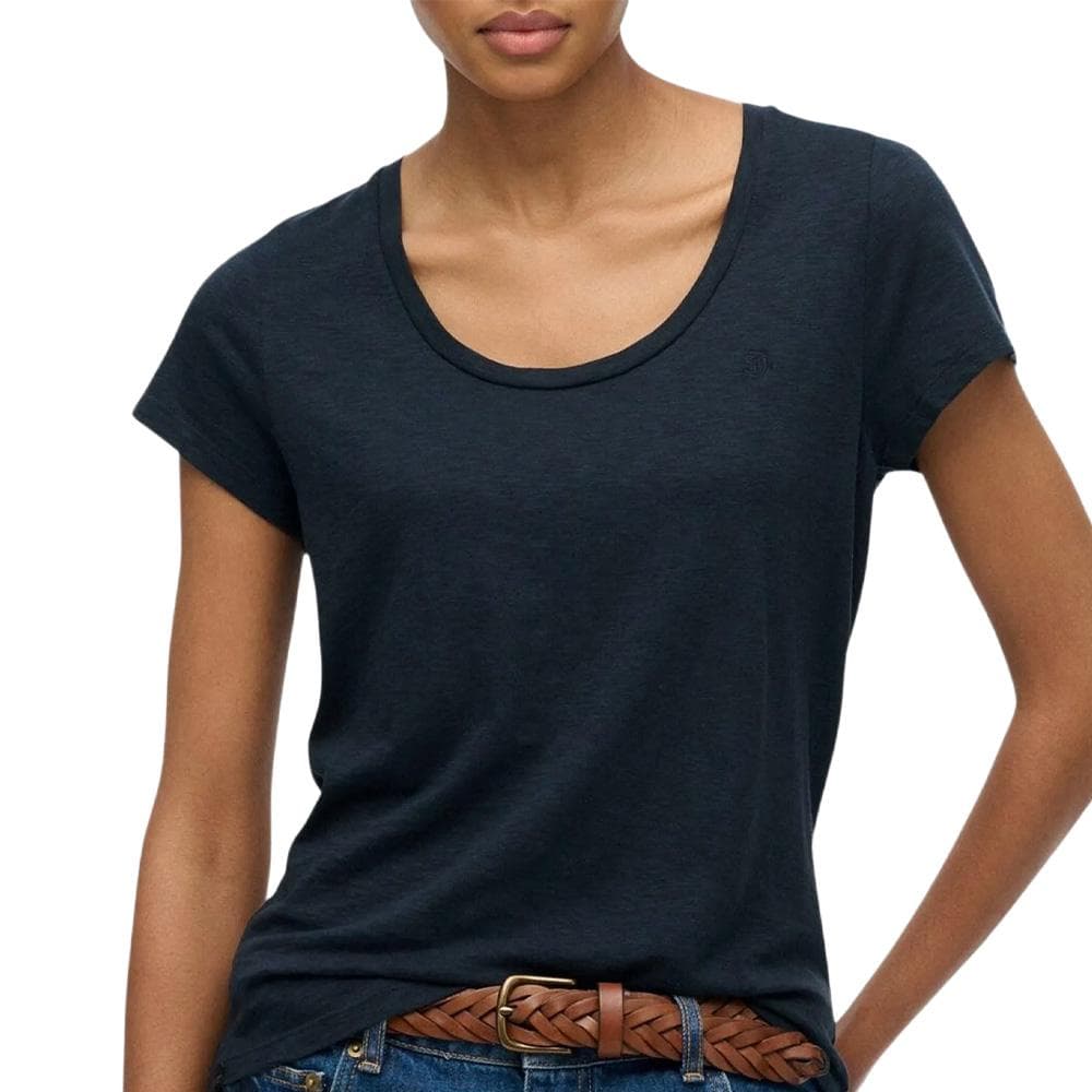 T-shirt Marine Femme Superdry Studios Scoop 1