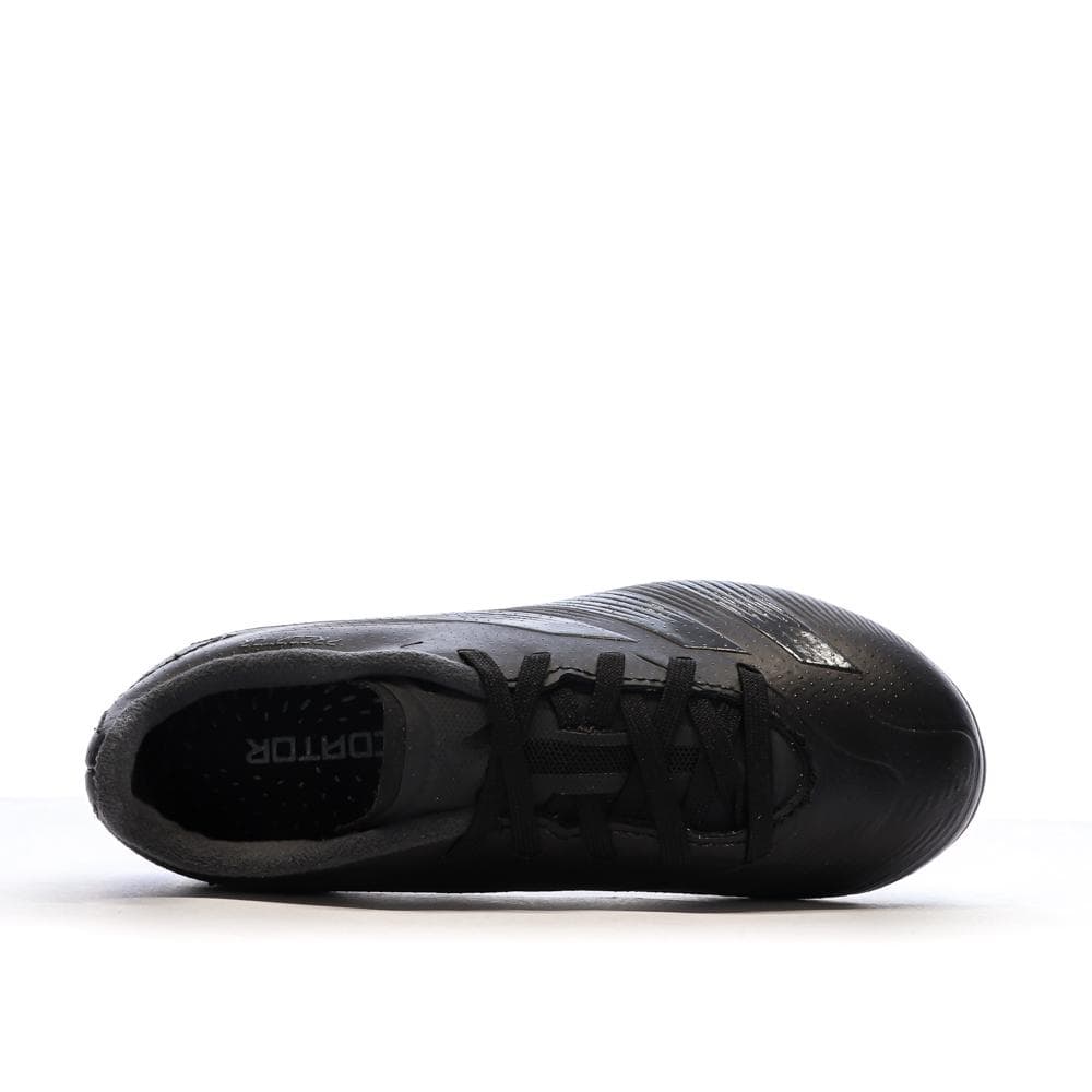 Chaussures de Foot Noires Junior Adidas Predator League MG 4
