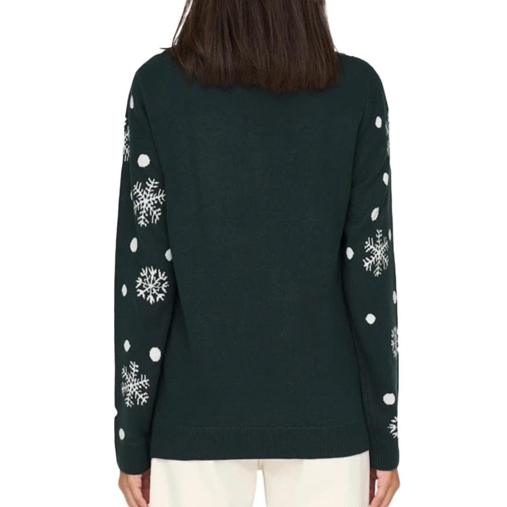 Pull de Noël Vert Femme JDY Lucia 2