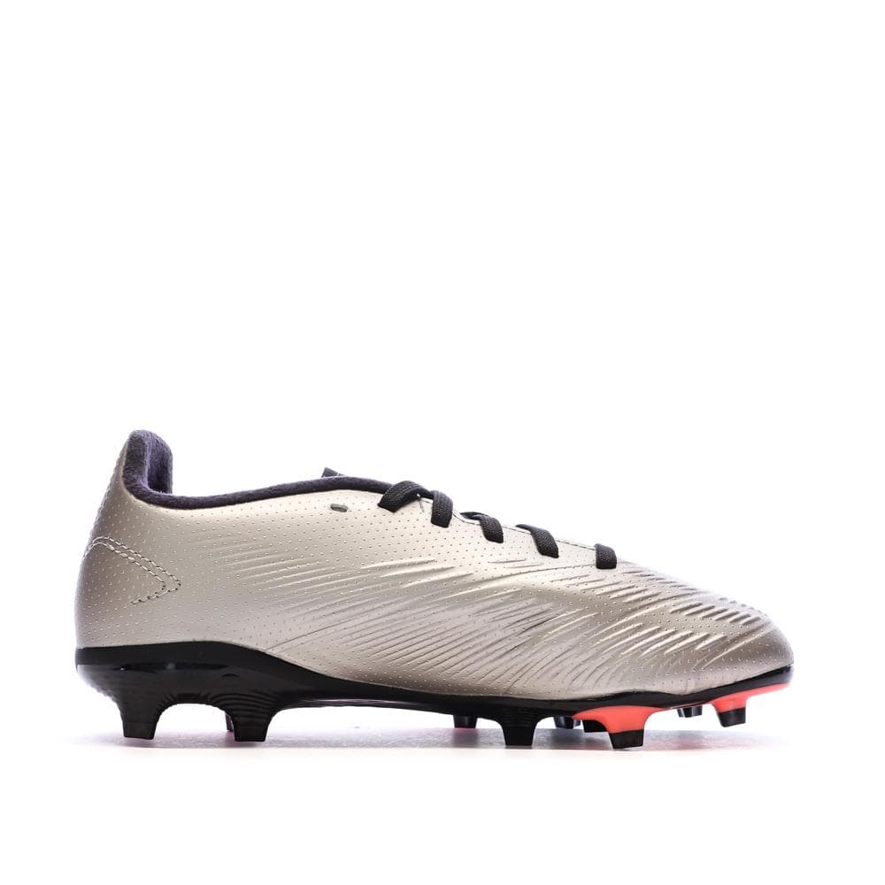 Chaussures de Football Gris/Noir Mixte Adidas Predator League FG 2