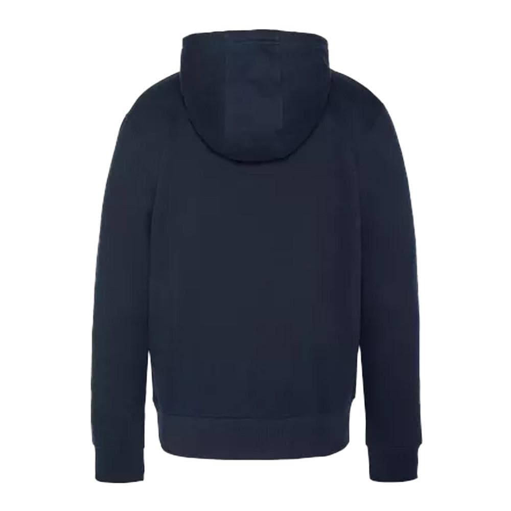 Sweat à capuche Marine/orange Homme Schott Logo 2