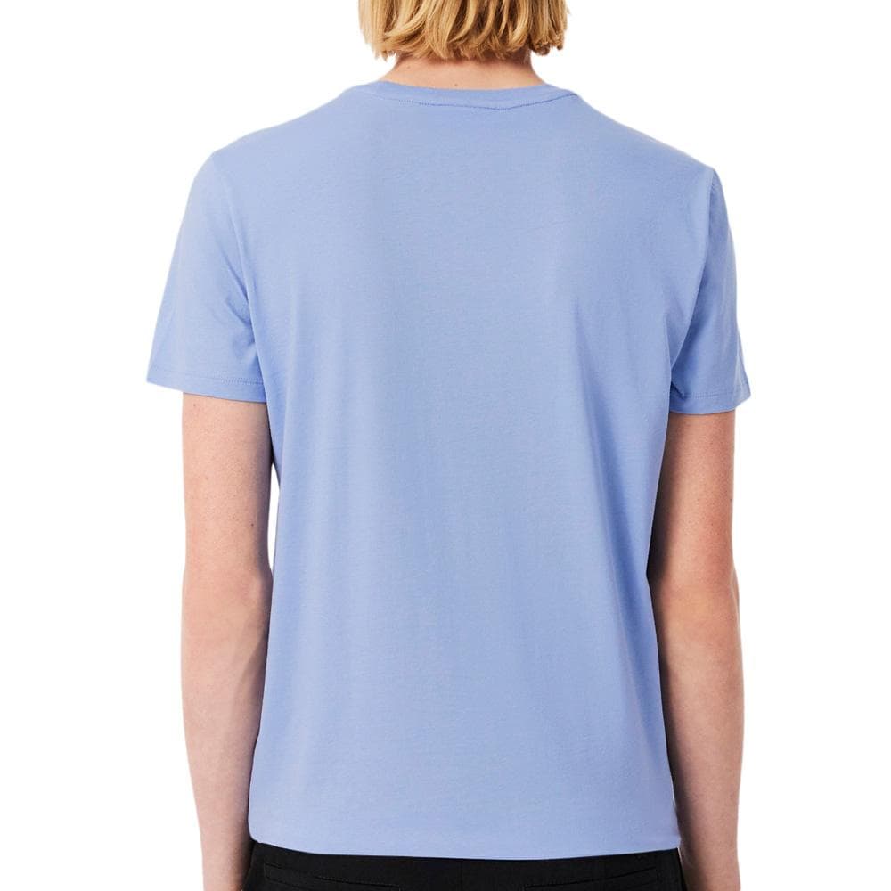 T-shirt Bleu Clair Homme Lacoste TH6709001 2