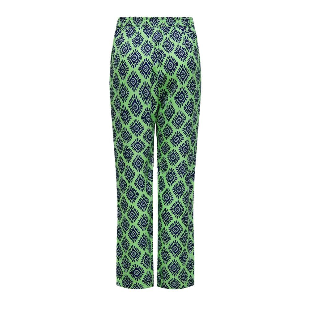 Pantalons fluide Vert Femme Only Palazzo 2
