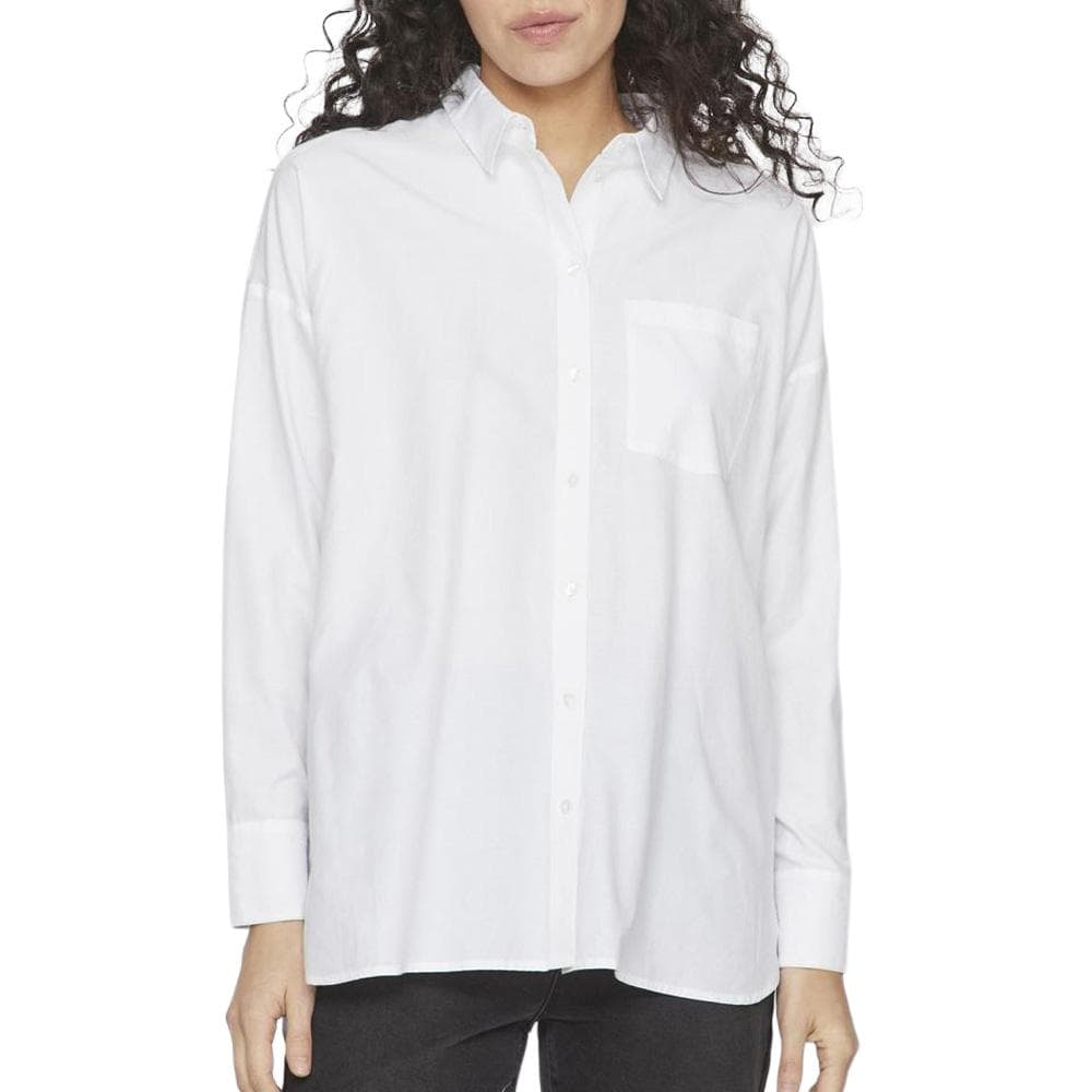 Chemise Manches Longues Blanche Femme Vila Vidarma 1