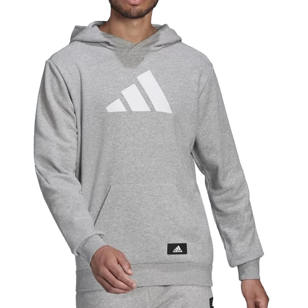 Sweat à capuche Gris Homme Adidas HA1412 1