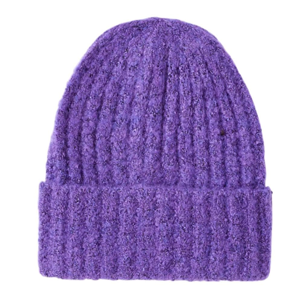 Bonnet Violet Femme Pieces Structured 1