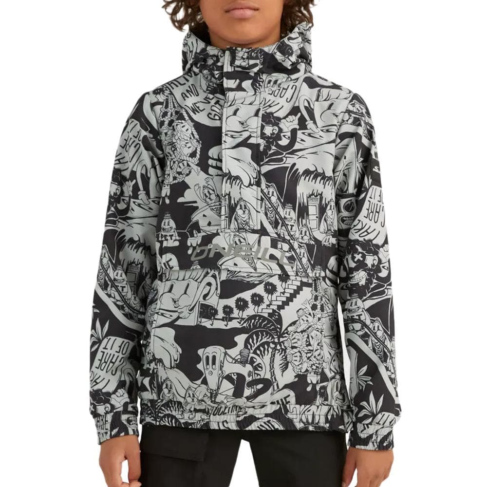 Veste Gris/Noir Garçon O'Neill Rutile Anorak 1