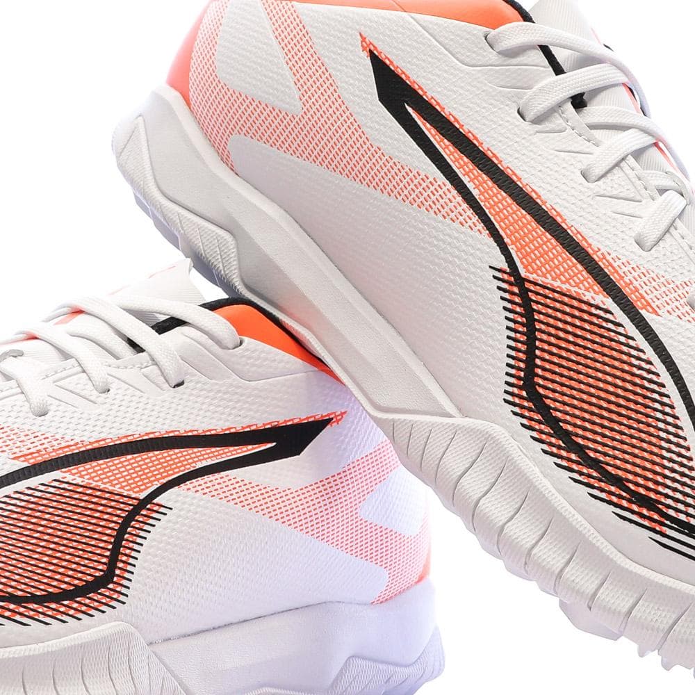Chaussures de Football Blanches/Oranges Homme Puma Ultra 5 7