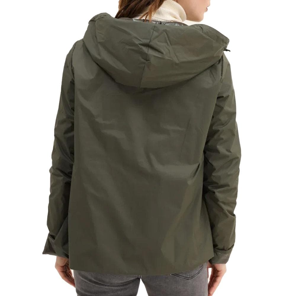 Veste Imperméable Kaki Femme Laura Jo Mi-saison Court 3