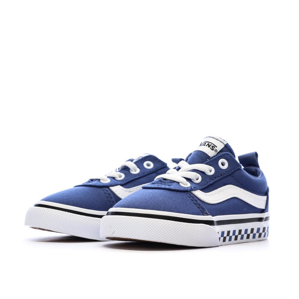 Baskets Bleu Garçon Vans Ward Slipon Variety Sidewa 6