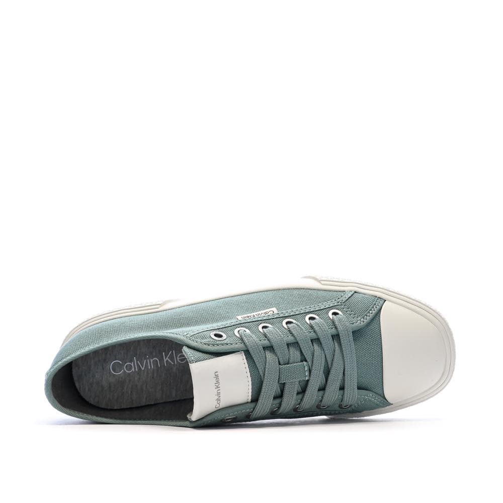 Baskets Bleu Femme Calvin Klein Jeans Low Lace 4