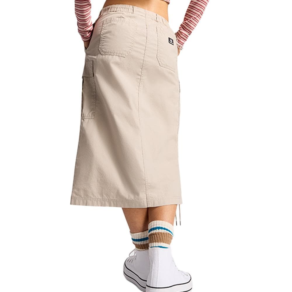 Jupe Beige Femme Converse Long 2