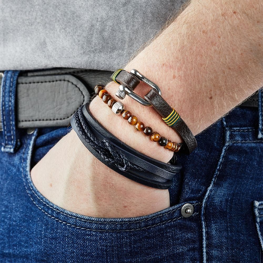 Bracelet Marron Homme Geographical Norway 315062 2