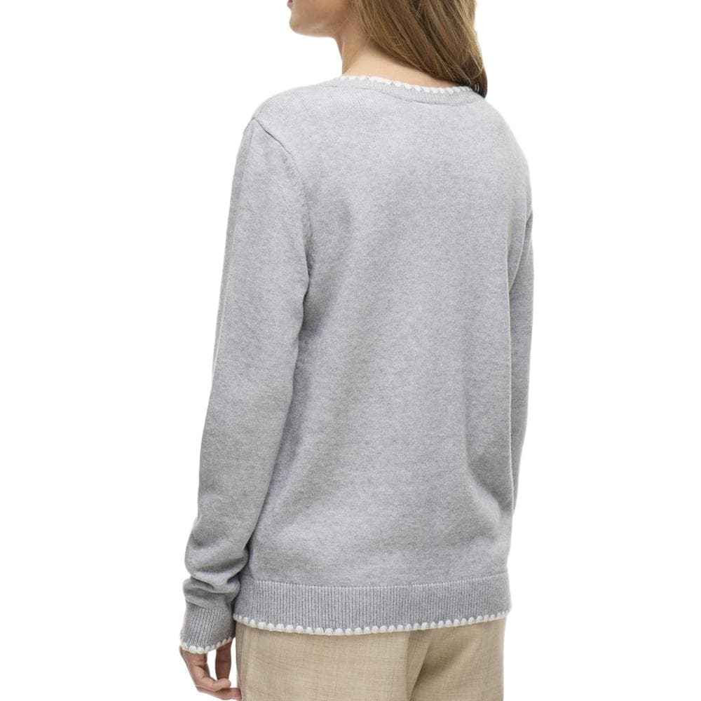 Pull Gris Femme Vila Virils 2