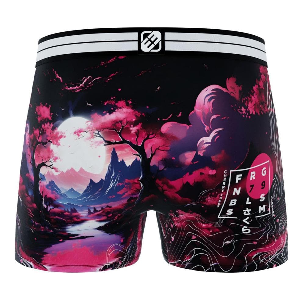 Boxer Noir/Rose Garçon Freegun Cerisier 2