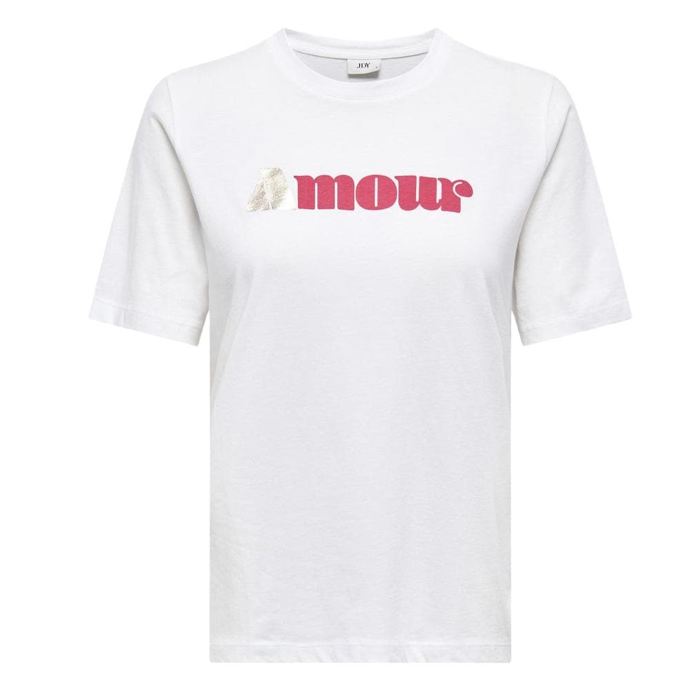 T-Shirt Blanc Femme JDY Emone 3
