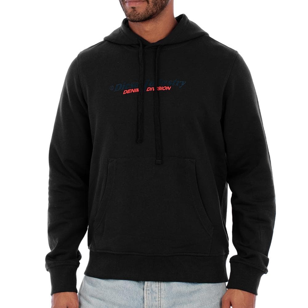 Sweat Noir Homme Diesel Felpa A12751 1