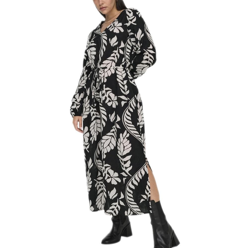 Robe Blanche/Noir Femme Only Anna 1