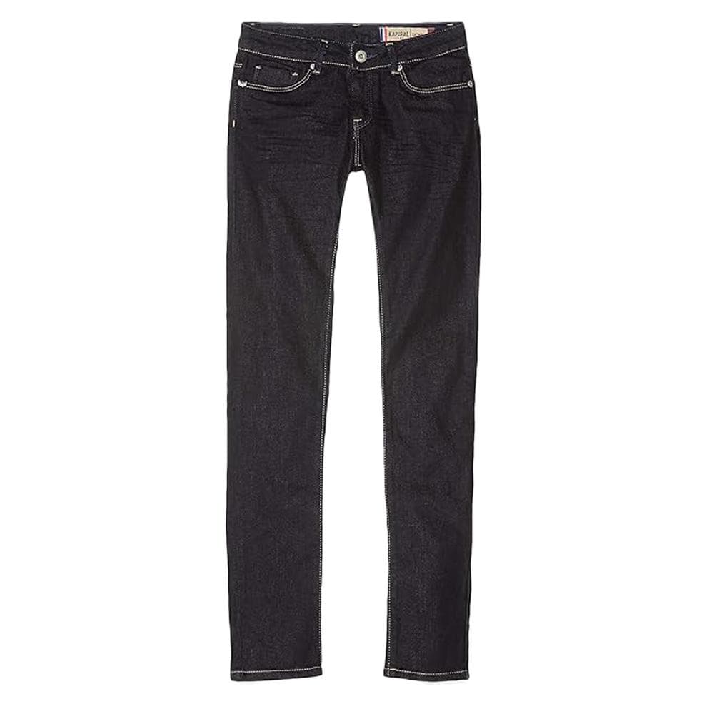 Jean Slim Noir Fille Kaporal LADY 1
