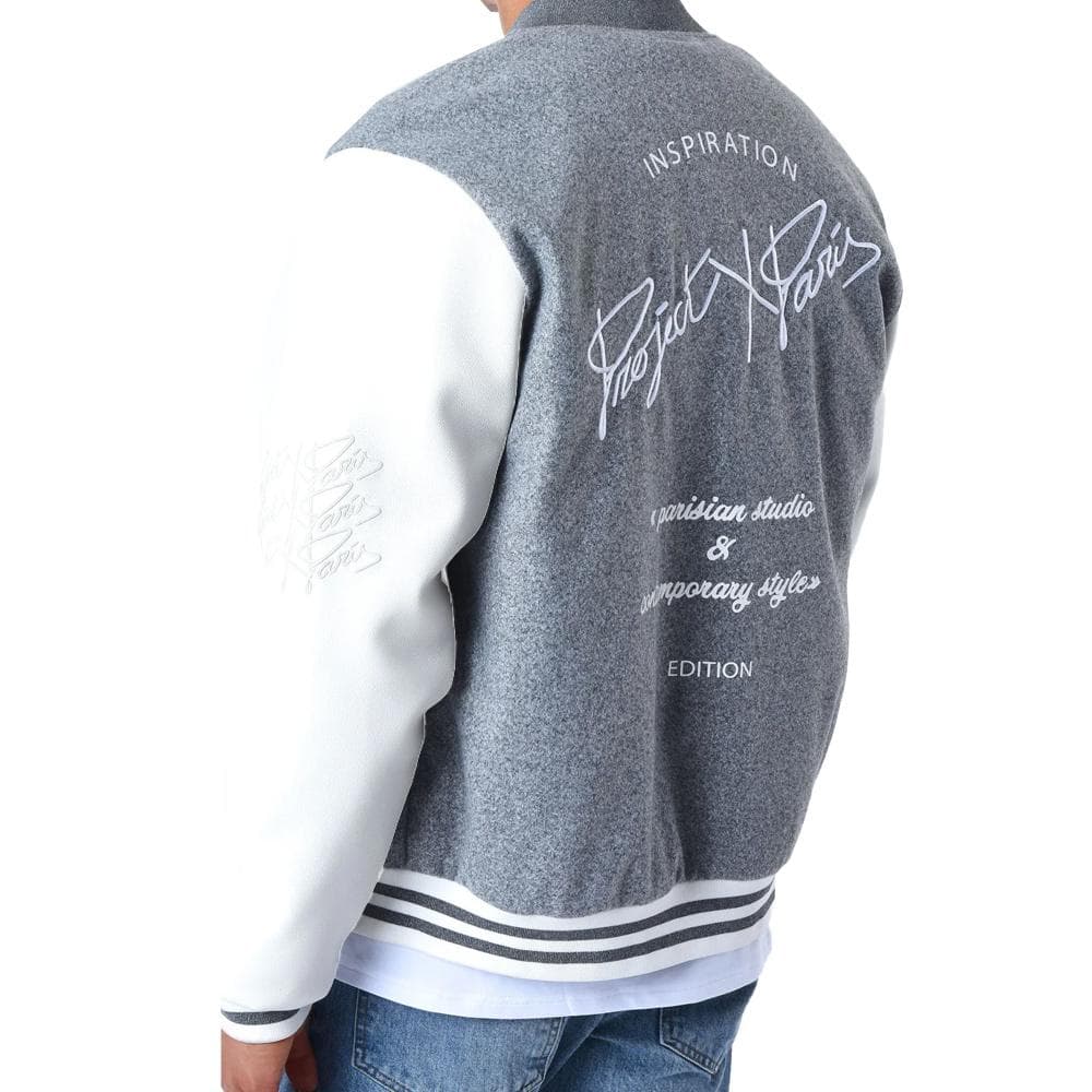 Veste Blanche/Gris Homme Project X Paris 2230109 2