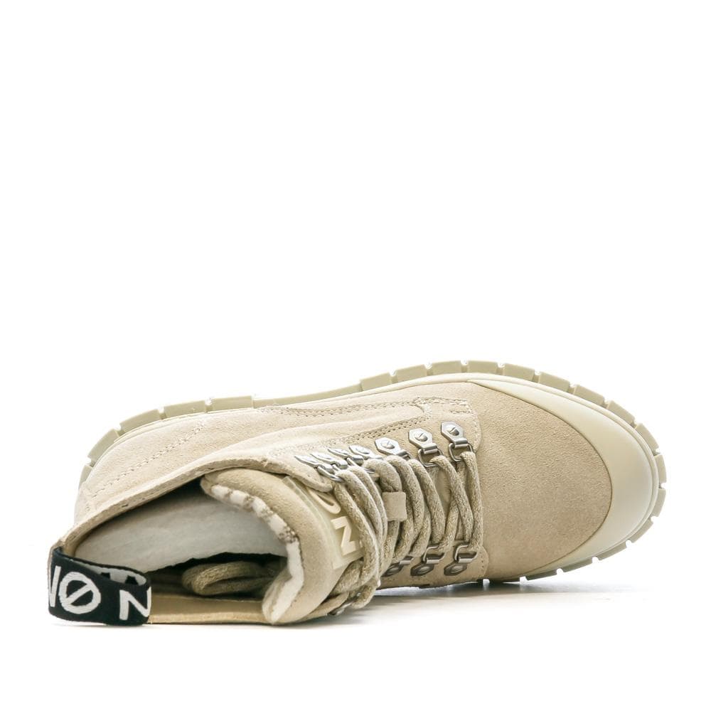 Boots Écru Femme No Name Kross Low 4
