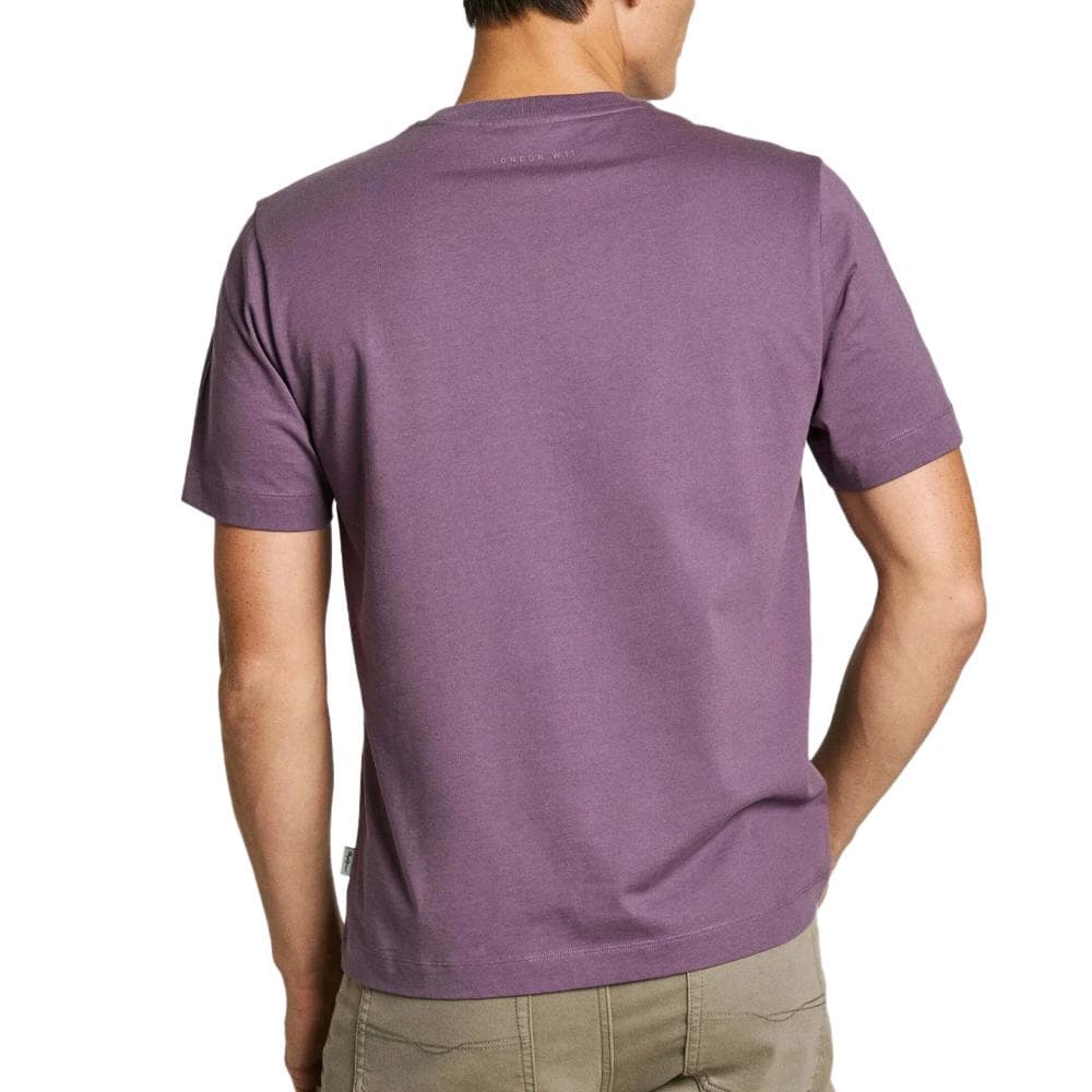 T-shirt Violet Homme Pepe jeans Connor 2
