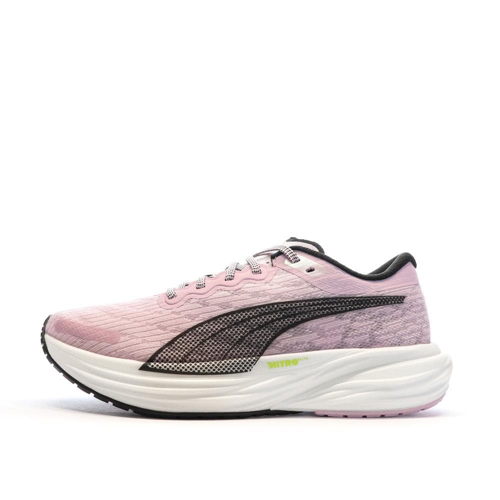 Chaussures de running Noires/Oranges Femme Puma Deviate Nitro 2 1