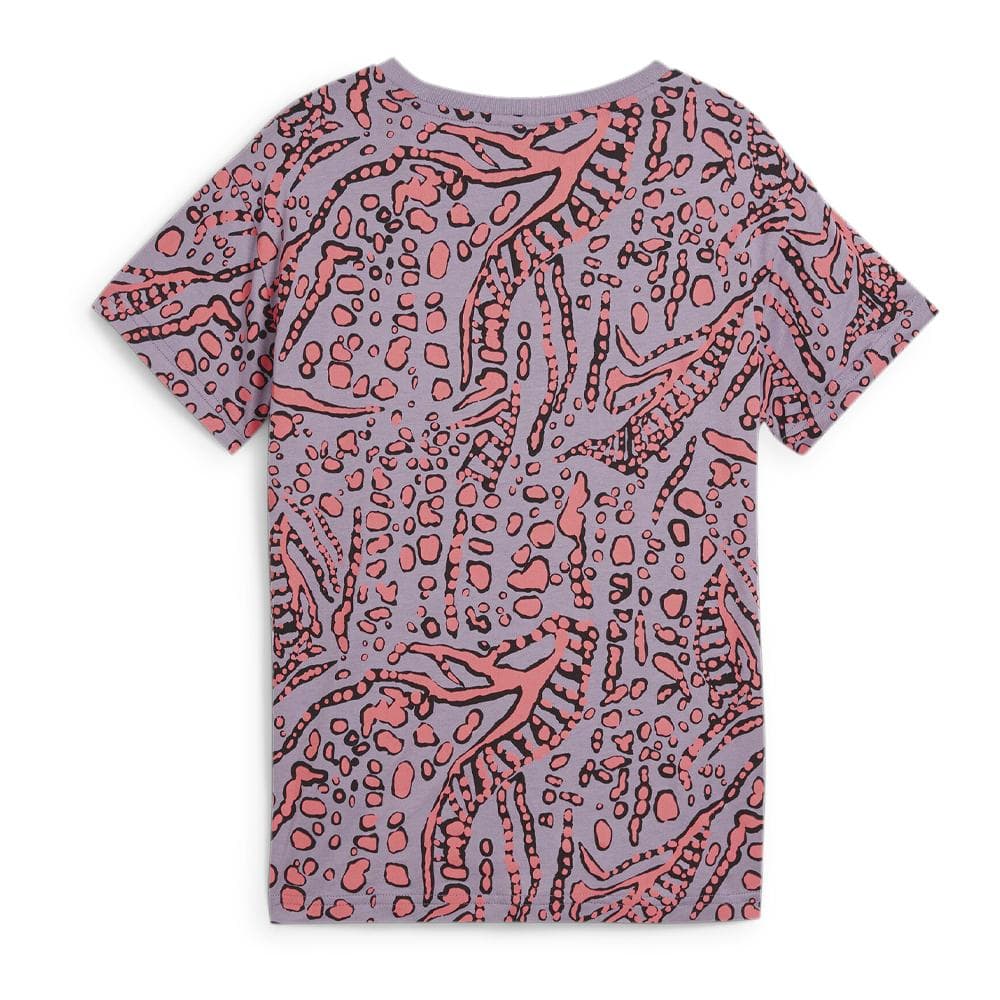T-shirt Violet/Rose Fille Puma Hypernatu 2