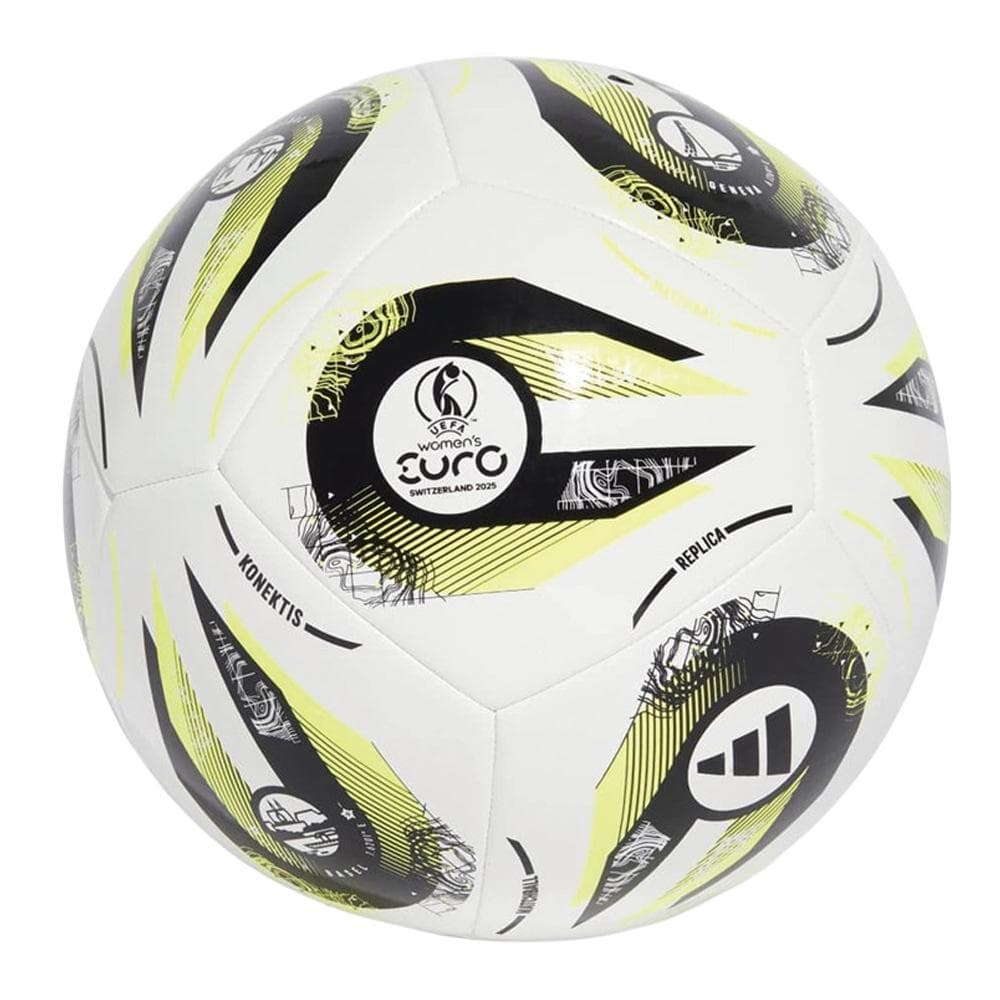 Ballon Blanc Adidas W Euro25 CLB - Taille 2