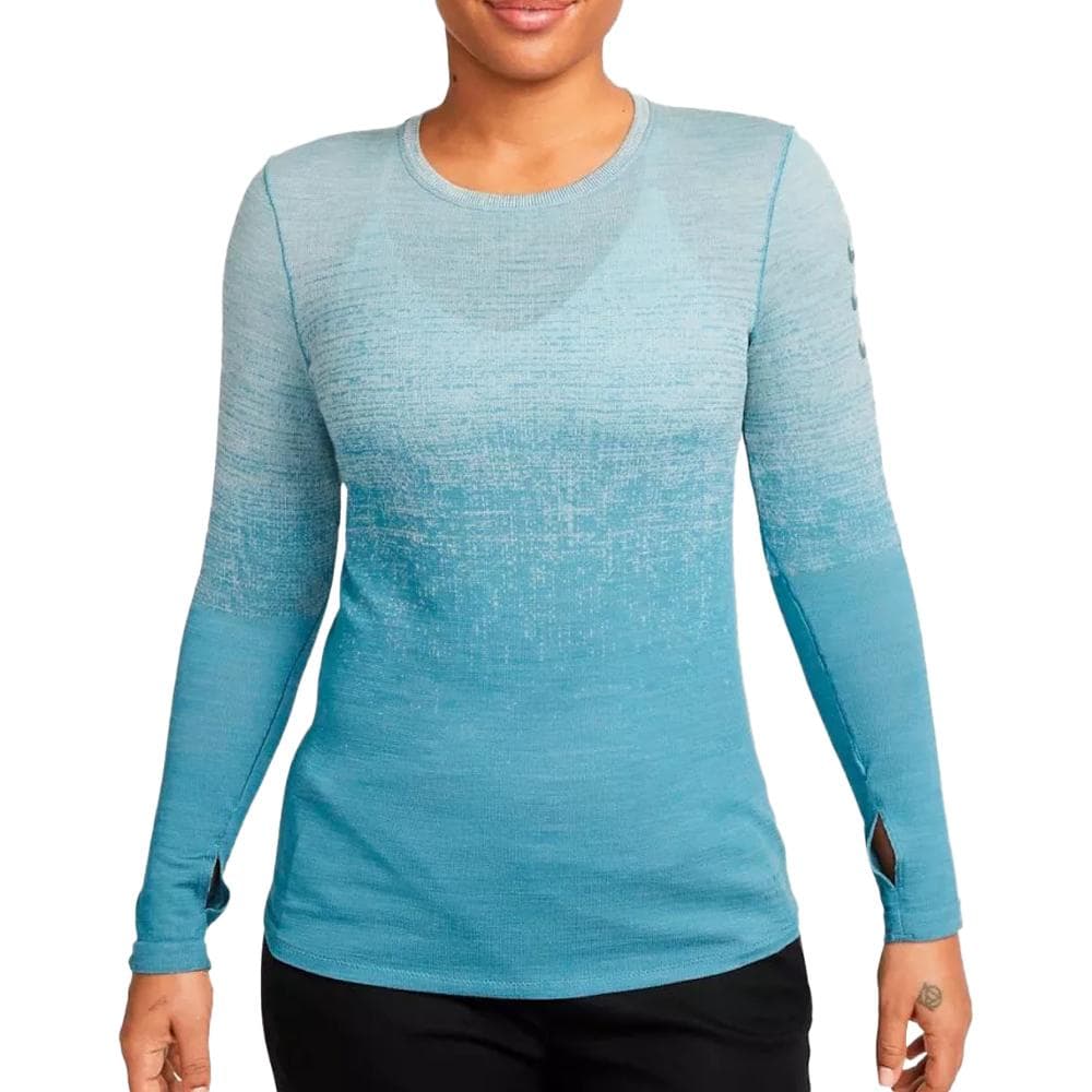 T-shirt Bleu Technique Femme Nike Adv Run 1