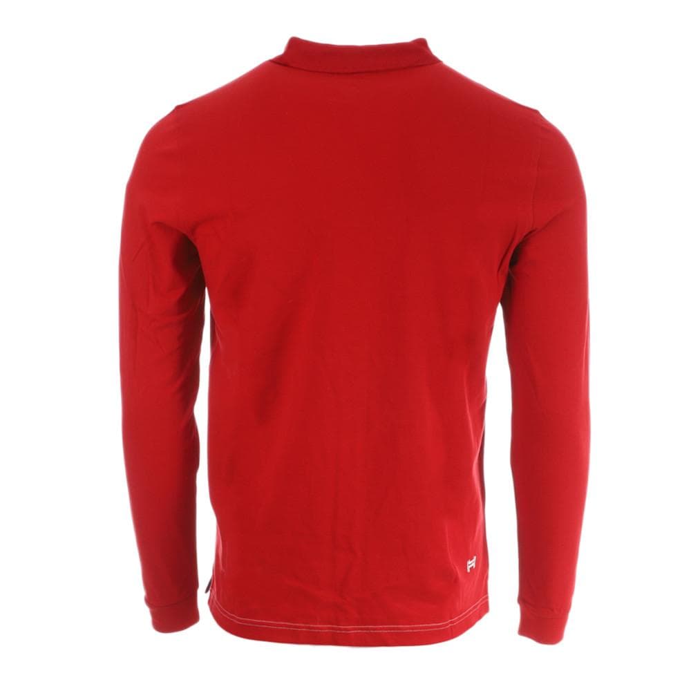 Polo Manches Longues Rouge Homme Hungaria Merapi 2