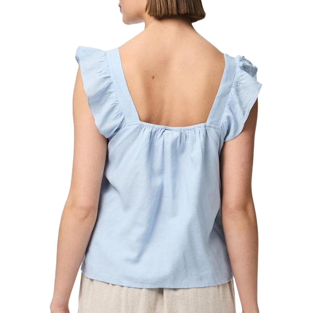 Débardeur Bleu Femme Pieces Pia 2