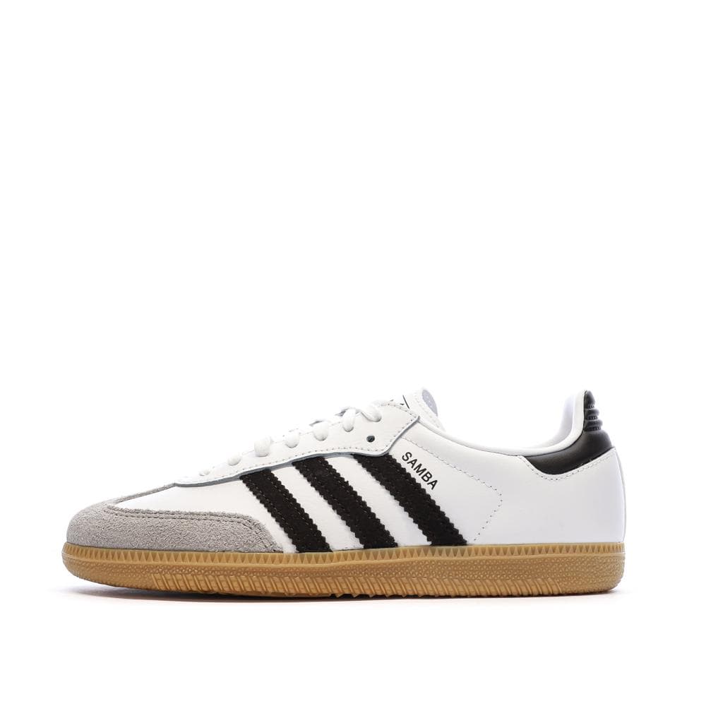 Baskets Blanc/Marron Mixte Adidas Samba Og 1