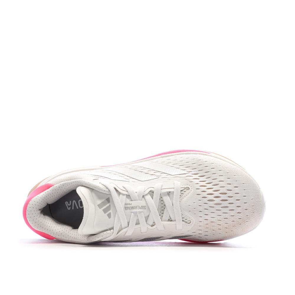 Chaussures de Running Blanc/Rose Femme Adidas Supernova Prima 4