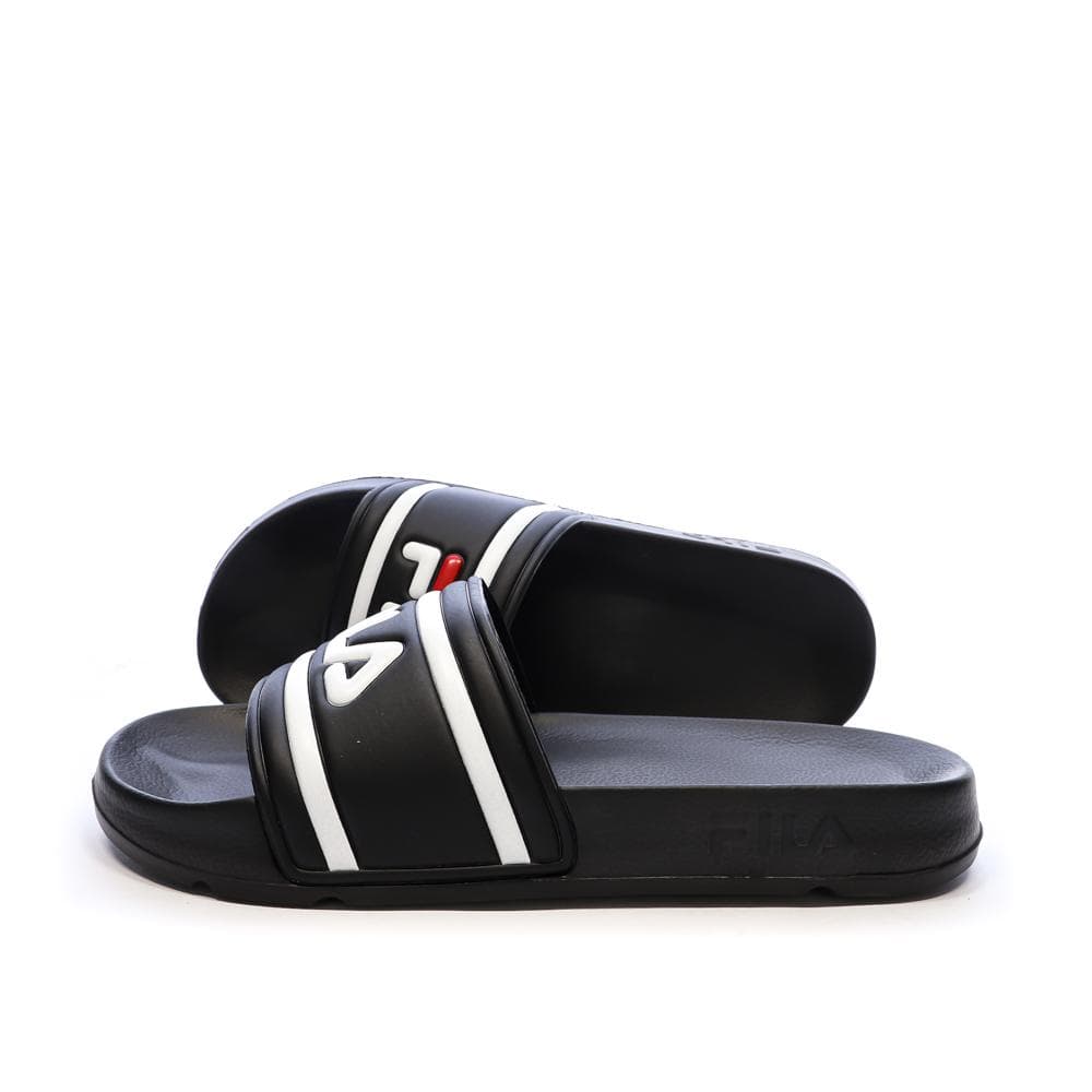 Claquettes Noires/Blanches Homme Fila Morro 1