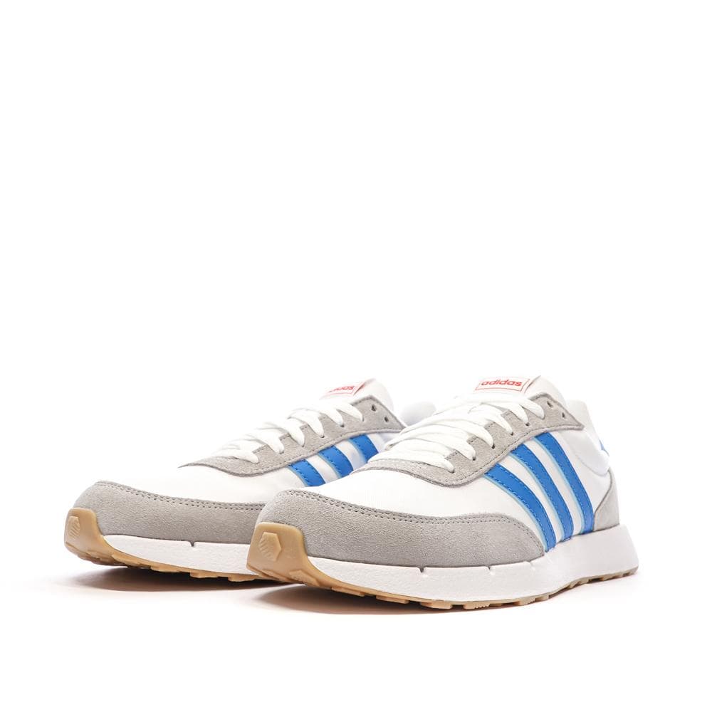 Baskets Blanches/Gris/Bleu Homme Adidas Run 60s 6