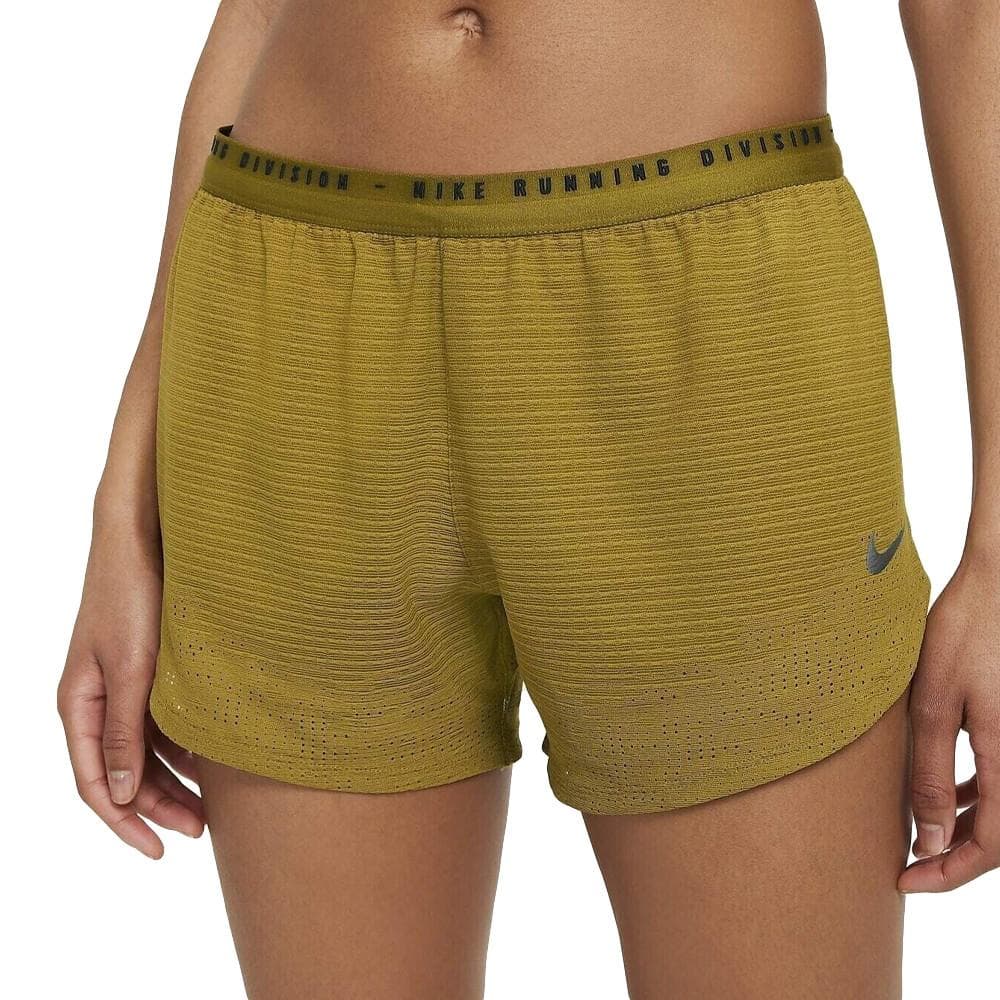 Short de sport Doré Femme Nike Run Division 1