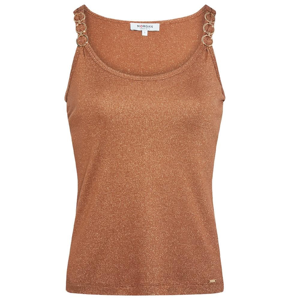 Débardeur Marron Femme Morgan Fil 2